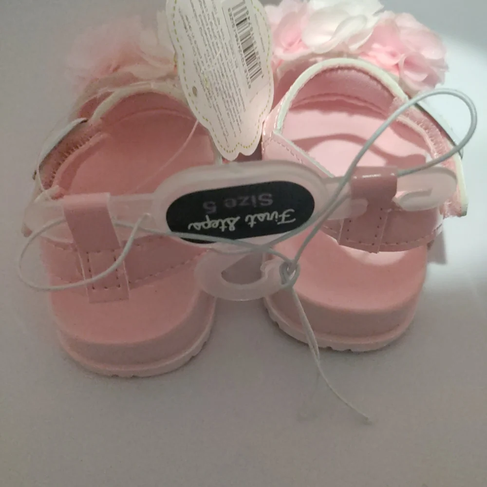 COPY - First Step Toddles Pink Sandals NWTS Size 5